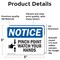 Signmission Safety Culture Sign, 5 in Width, Vinyl Decal, Rectangle OS-2PACK-NS-D-35-L-17300 - alternate 5